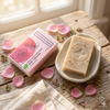 Pure Essence Body Soap - Rose + Geranium 100g
